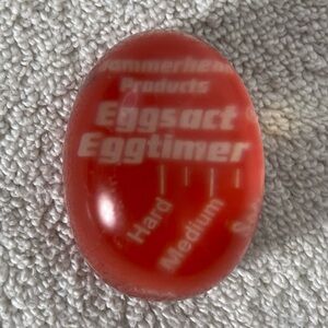5/$35 Vintage Eggsact Eggtimer Hammerhead Boiled Egg Colour Changing Timer